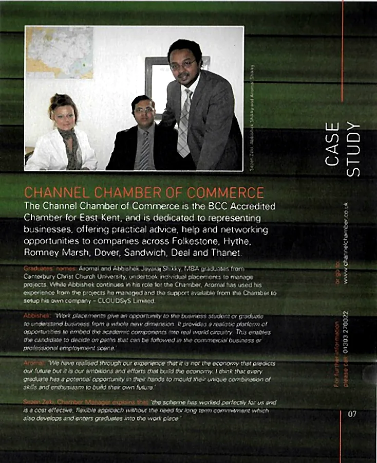 The founders featured in the first edition of the Business First publication, Kent and Medway.