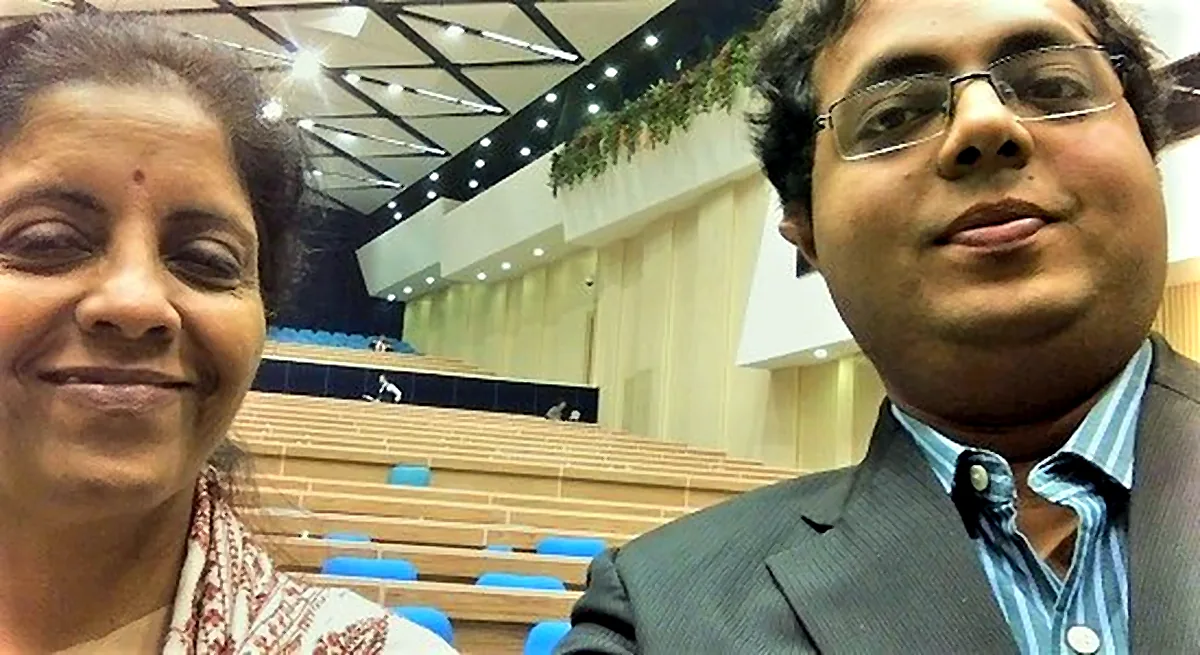 Special invitees at the launch of Startup India, New Delhi, 2016.